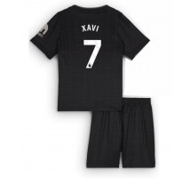 Tottenham Hotspur Xavi Simons #7 Koszulka Wyjazdowa dzieci 2025-26 Krótki Rękaw (+ krótkie spodenki)